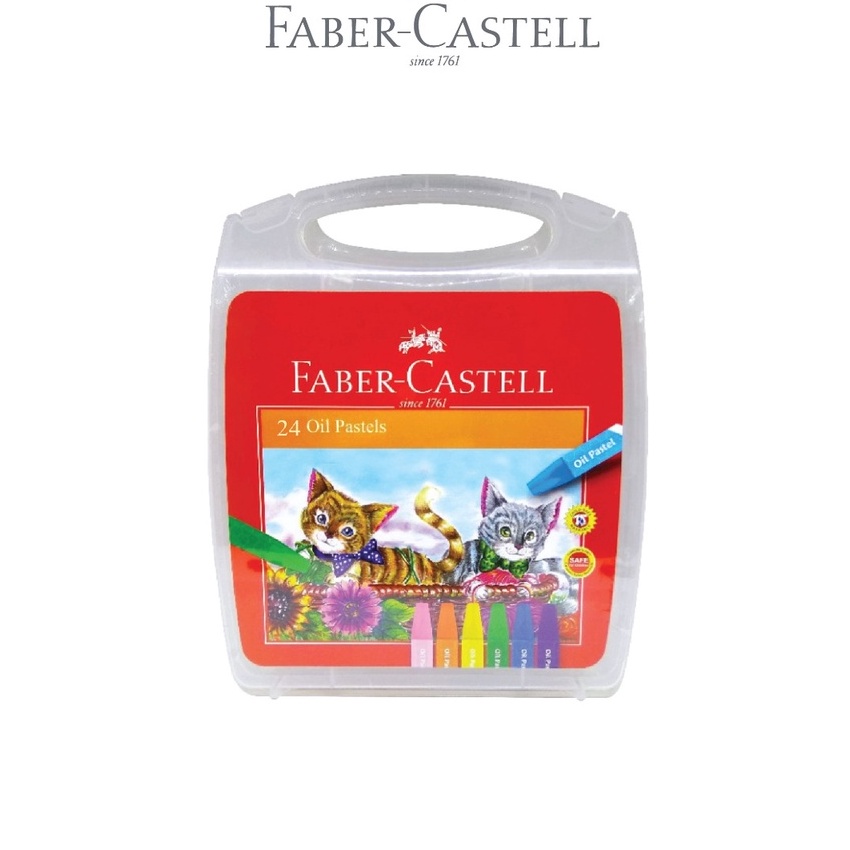 

HJ6 FaberCastell Krayon Minyak Hexagonal Oil Pastel Krayon set 12 18 24