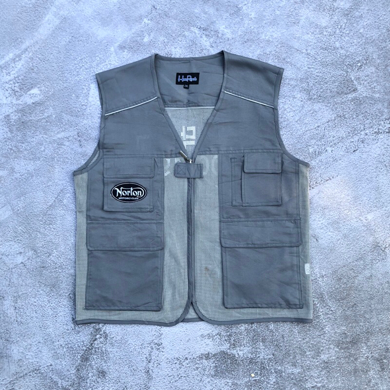 vest tactical hanroot + custom patch norton