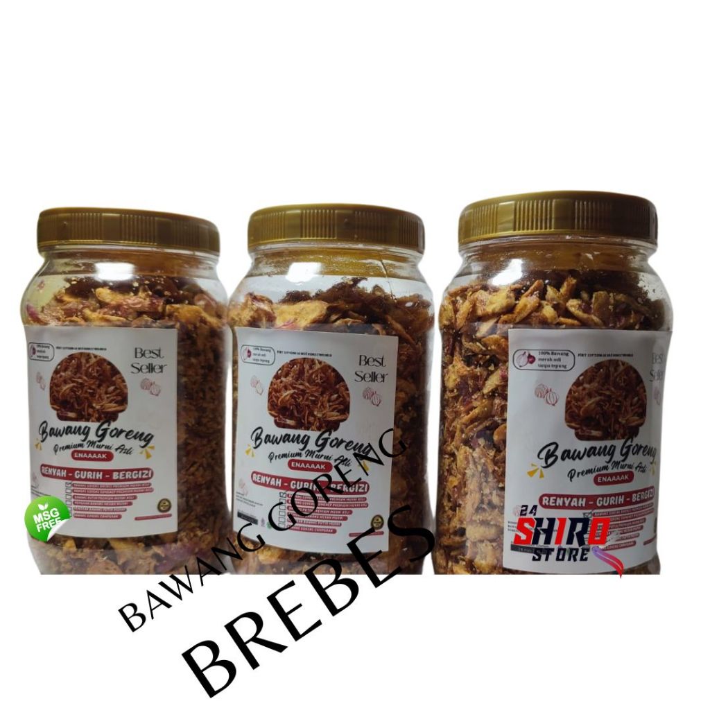 

Bawang goreng Brebes premium 3 pcs