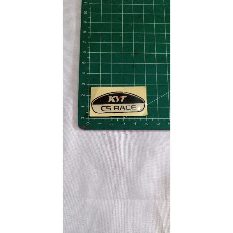 Stiker Helm Timbul Sticker Logo Kyt C5 Race