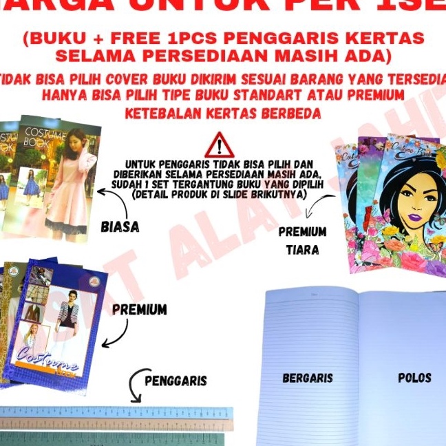 

KF7 BUKU KOSTUM COSTUM BELAJAR GAMBAR MENGGAMBAR JAHIT MENJAHIT MEMBUAT DESN SKETSA POLA JAHIT PAKAIAN BAJU CELANA DRESS COSTUME BOOK SET FREE SKALA