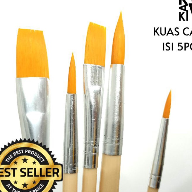 

KF7 Kuas cat lukis sepatu 1 isi 5pc