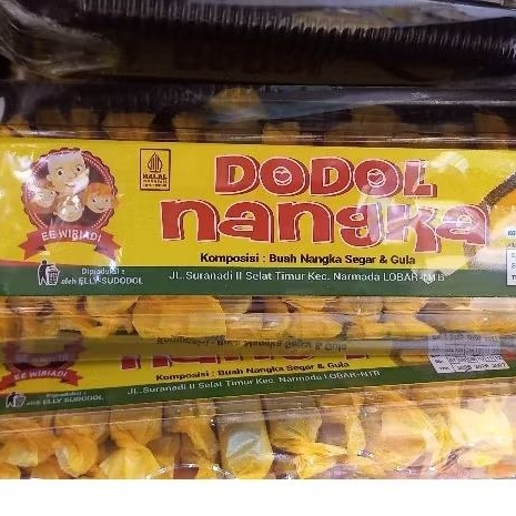 

dodol nangka oleh² khs lombok kemasan jumbo