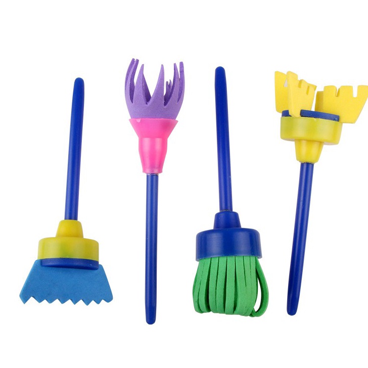 

HJ6 Sponge Twirl Kids Painting isi 4