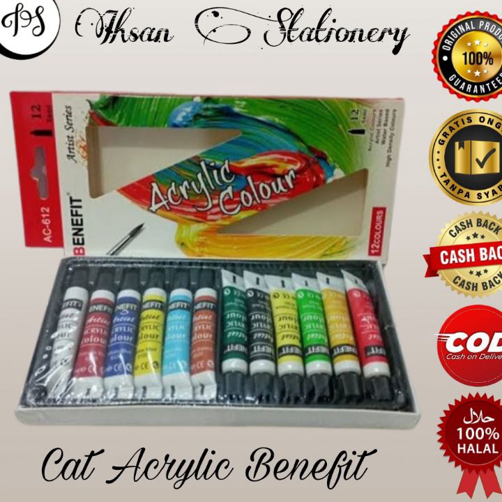 

Termurah Cat Acrylic Benefit 1 Pcs