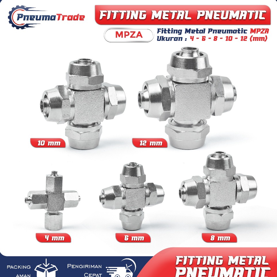 Murah Pilihan Sambungan Selang Ori Klakson Telolet 3 Corong 4 Lubang Nepel Klakson Telolet MPZA