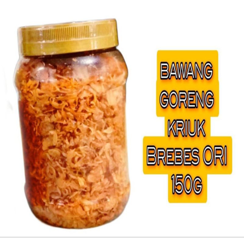 

bawang goreng grade B bawang goreng kriuk brebes ori 150gr