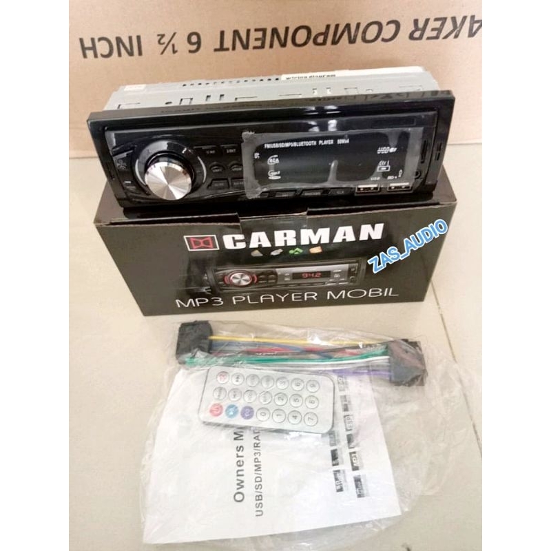 MP3 PLAYER MOBIL CARMAN USB BLUETOOTH