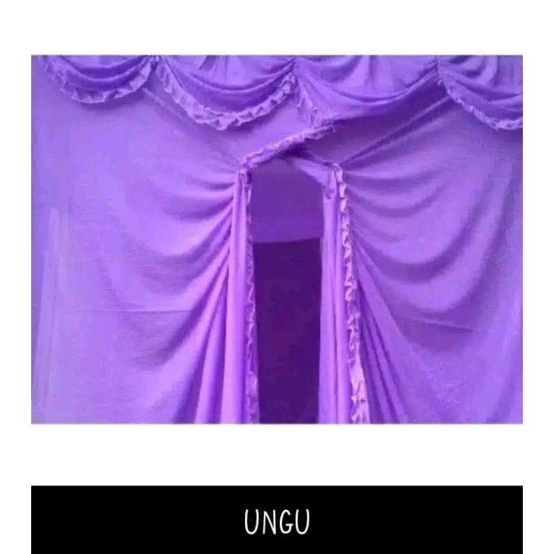 Kelambu Kotak Warna Tebal