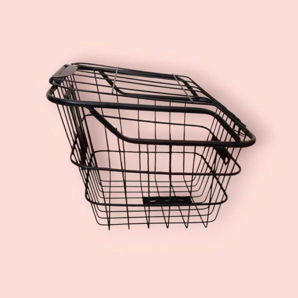 keranjang besi sepeda listrik GODA