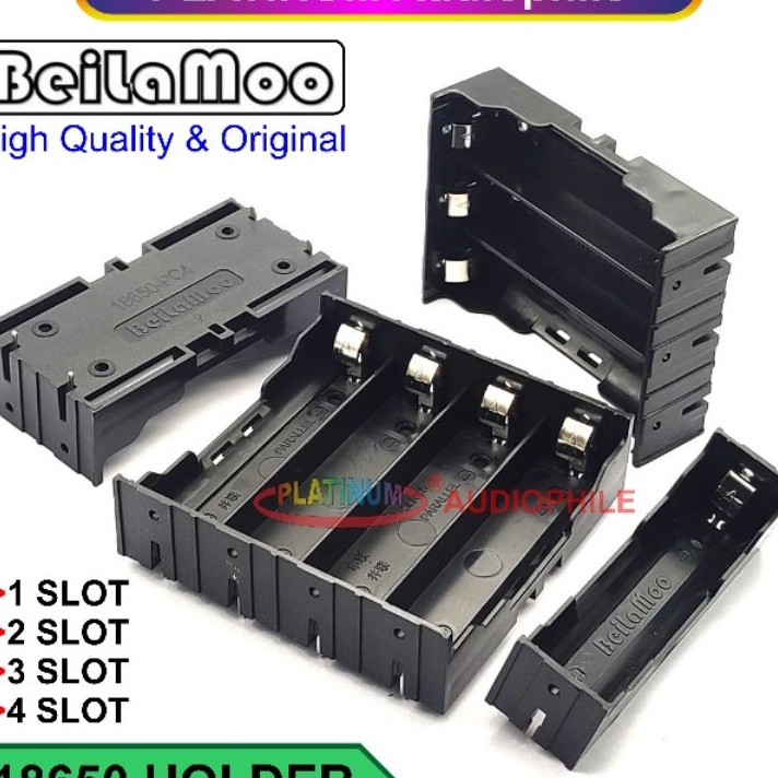 Holder Tempat 1865 Case Kotak Batere Batre Pin Plat PCB