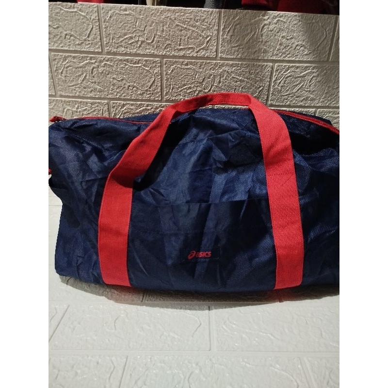 Preloved Duffel bag | tas gym | tas olahraga | tas minggat Asics