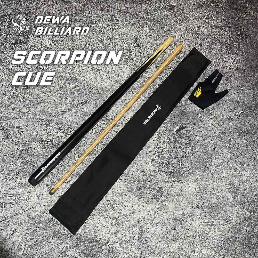 STICK BILLIARD SCORPION BOLA KECIL DAN BOLA TANGGUNG