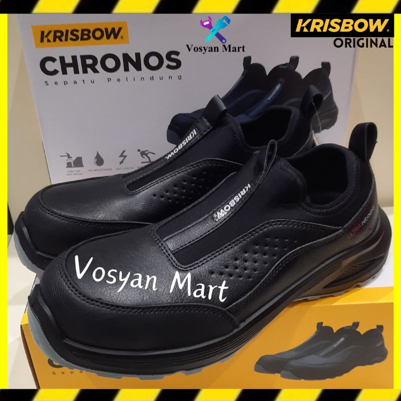 Sepatu Safety Krisbow Chronos || Safety Shoes Krisbow Chronos|| Krisbow Safety Shoes Chronos || Peng