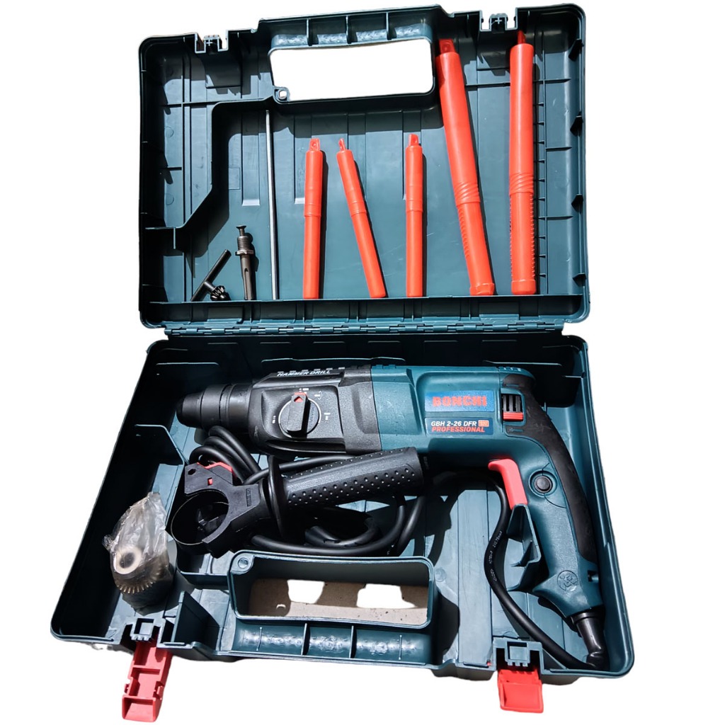 BONCHI Hammer Drill Bor Rotary Mesin Bobok Beton Jack Hammer Drill Mesin Bor Beton bor 26mm