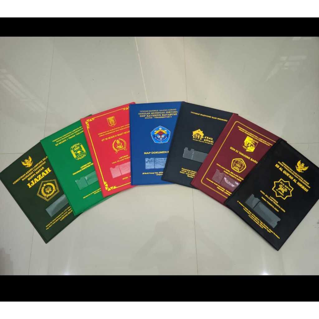 

SAMPUL RAPORT FOIL EMBOS