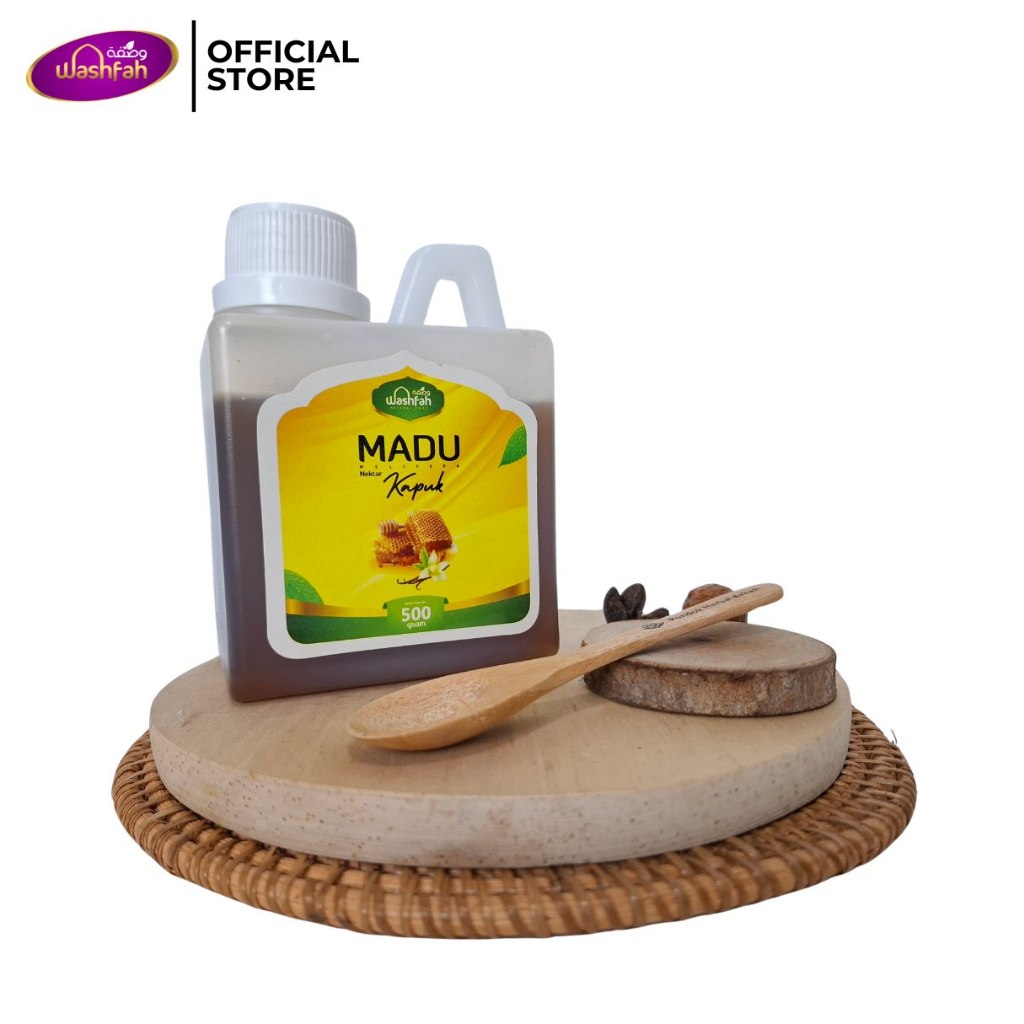 

Madu Kapuk Asli nektar Murni Washfah 500 Gram