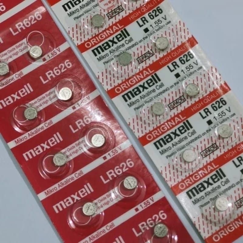 BATERAI KANCING MAXELL LR626 BATERAI JAM TANGAN MAXELL LR626 BATTERY MAXEL BATERAI MURAH