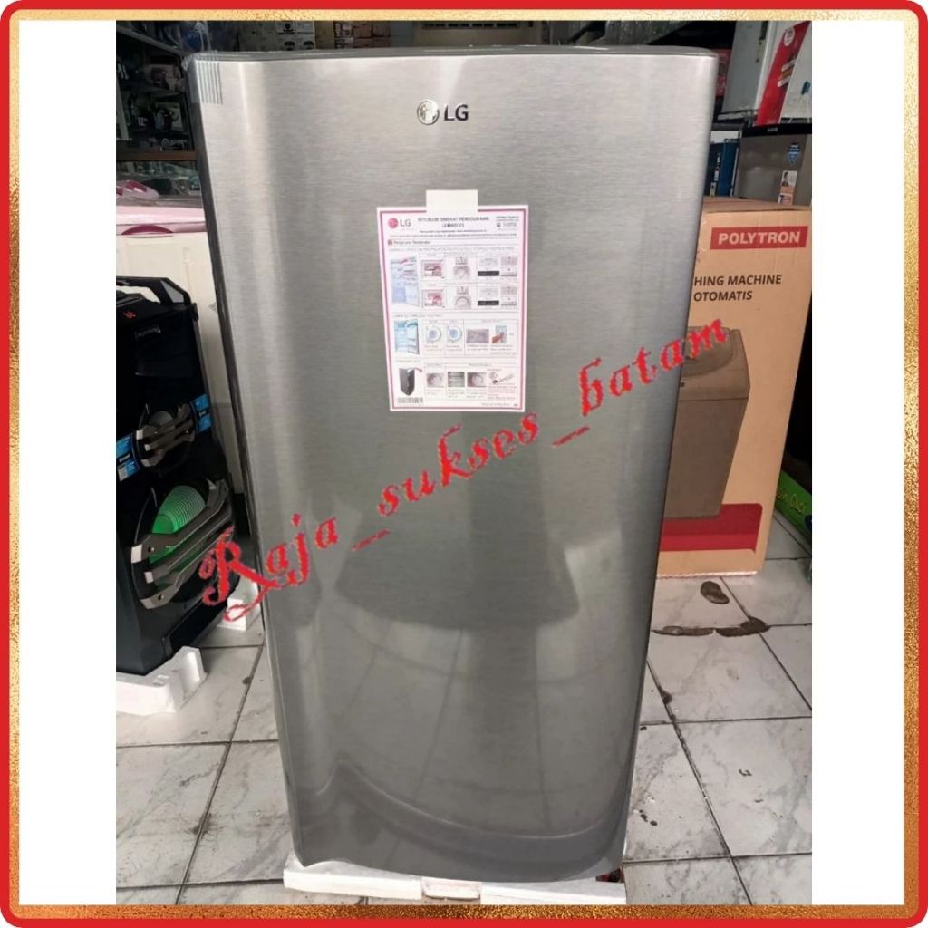 LG GN201CK - LEMARI ES 1 PINTU LG 169L 164L KULKAS 1 PINTU LG GN 201CK batam