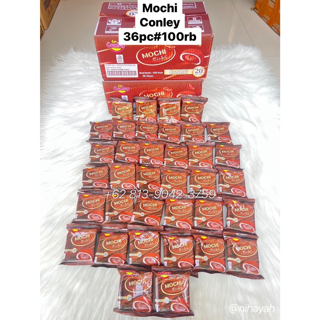 

MOCHI CONLEY DOUBLE CHOCO 36PCS