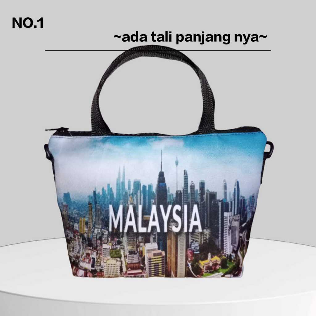 tas jinjing/tas selempang Malaysia oleh oleh