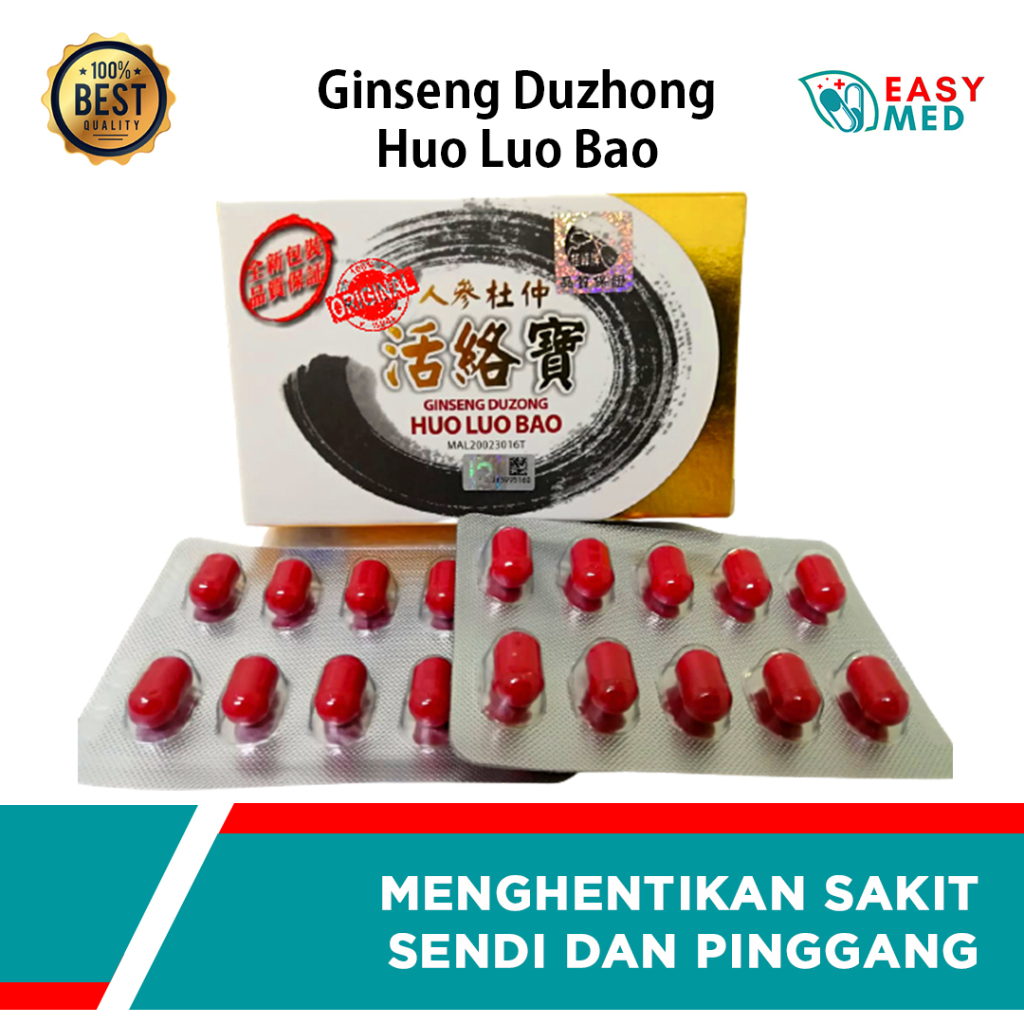 ginseng duzhong huo luo bao 20 kapsul