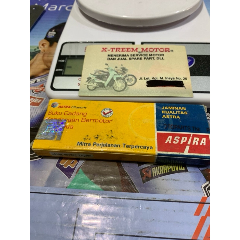 Rantai Keteng Tiger 92RH 102L 102 L Aspira