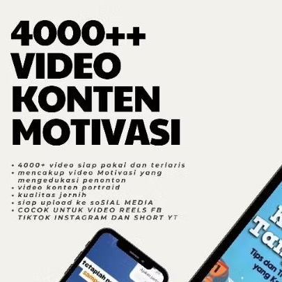 4000+ Video Konten Motivasi - Video konten siap upload
