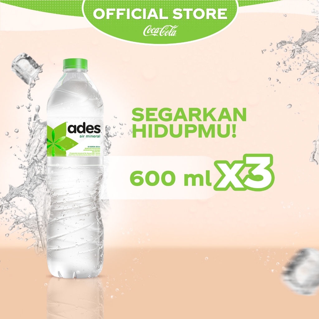 

Ades Air Mineral 600mL x 3pcs