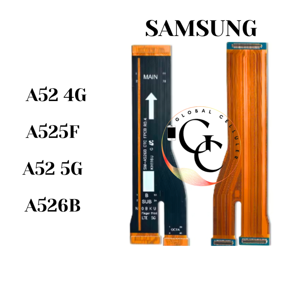 Flexible Board Mesin UI Samsung A52 4G A52 5G A525F A526B Original (Flexible Main Board)