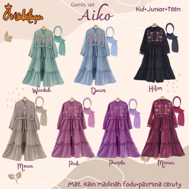 gamis anak aiko