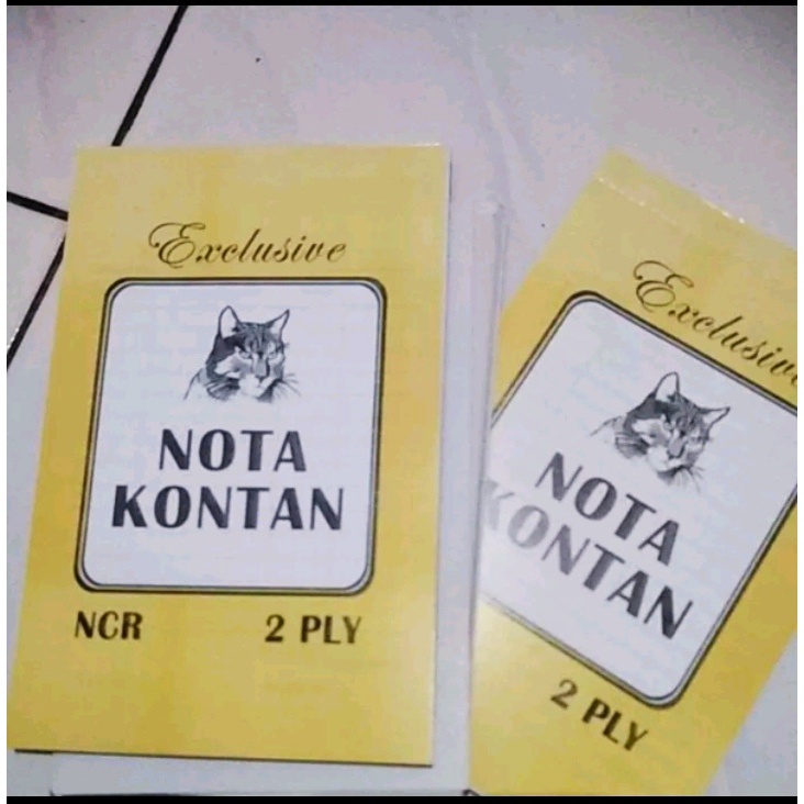 

buku nota kontan termurah exlusive ncr 2 ply isi 10 pack