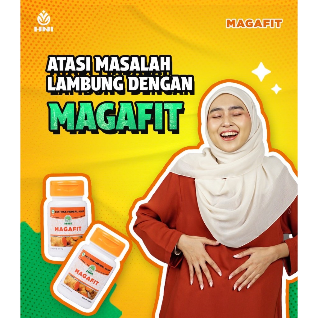 

MAGAFIT Kapsul Herbal Untuk Mengatasi Maag Akut/Kronis Gred Mengobati Asam Lambung/Perut Kembung
