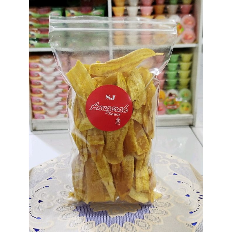 

KRIPIK PISANG NANGKA ASIN GURIH DAN RENYAH 250GRAM