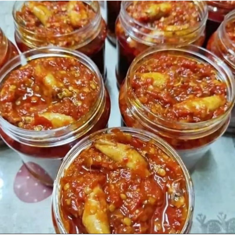 

SAMBAL BABY CUMI maknyus 150 gr