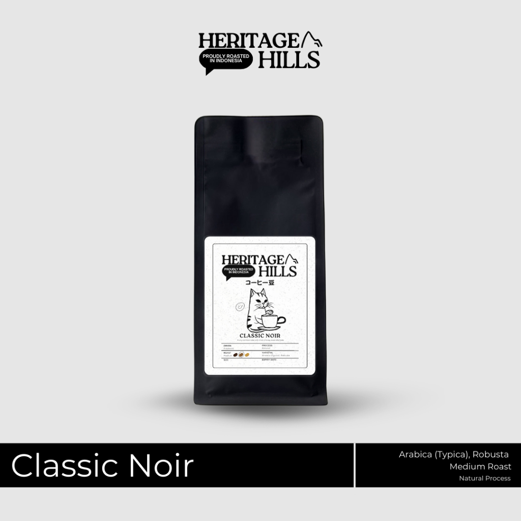 

Classic Noir (Blend) [Medium Roast | Natural] 100-500gr