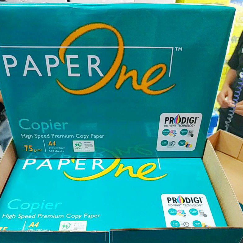 

KODE C54I Kertas A4 75 Gram Paper One