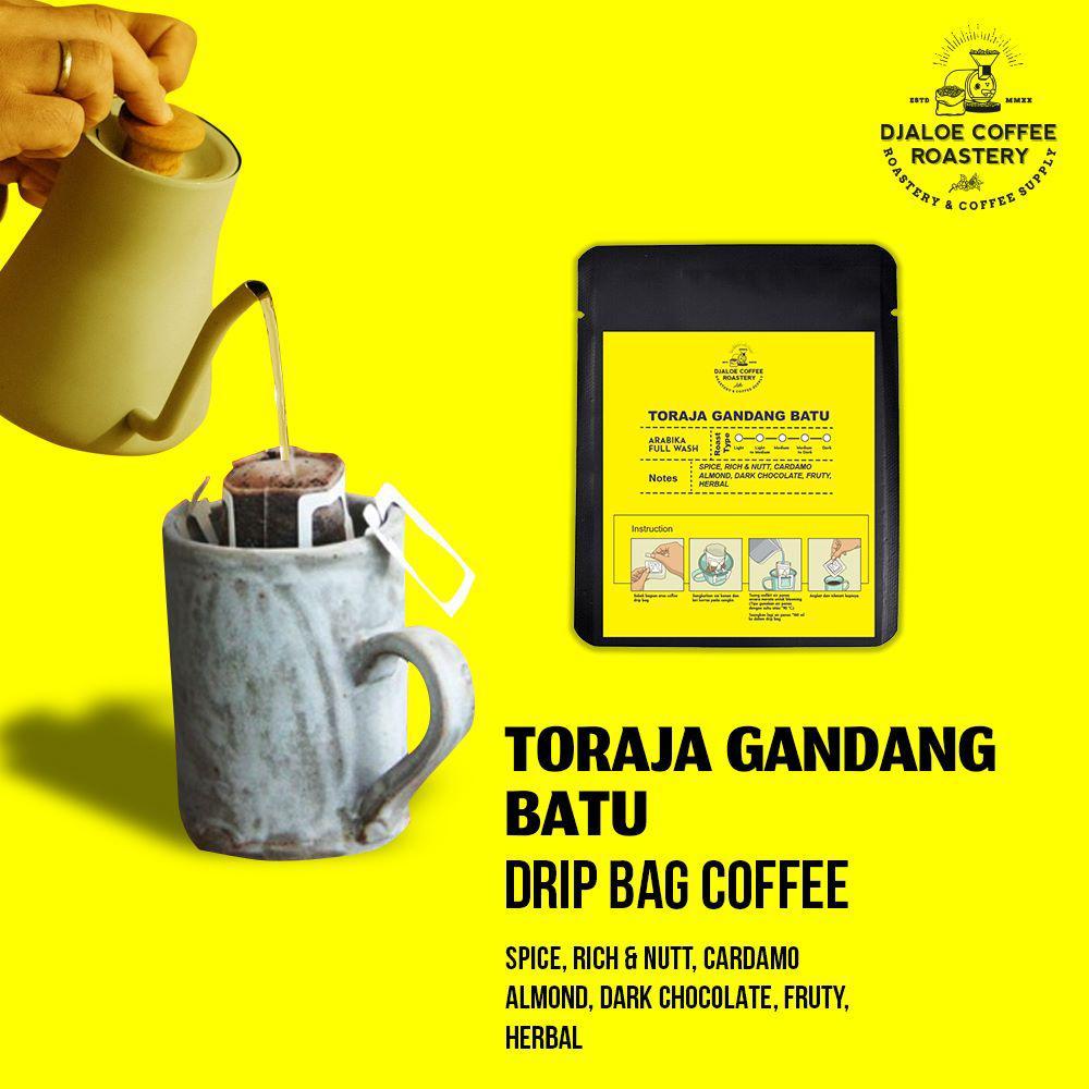 

Kopi Arabika Toraja gandang Batu Dripbag - Djaloe Coffee Roastery