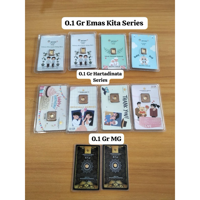 0,1 Gram Hartadinata / EmasKita Gift Series