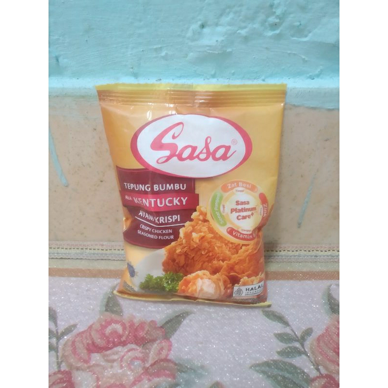 

Tepung bumbu Sasa Ala Kentucky Ayam Krispy 70 gr