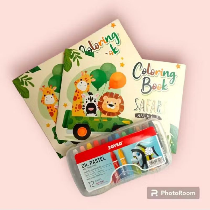 

PAKET SOUVENIR ULANG TAHUN ANAK BUKU MEWARNAI CRAYON JOYCO BESAR RB9