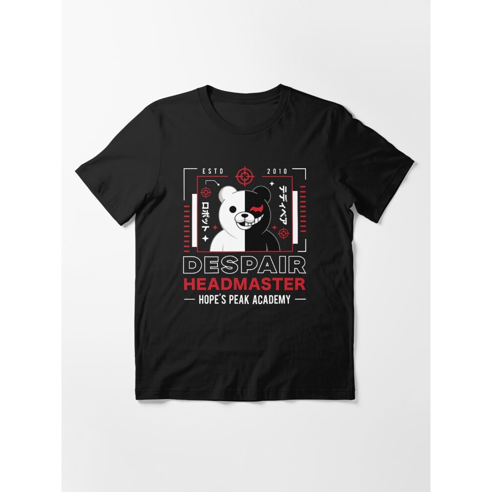 Kaos Anime Danganronpa Despair Headmaster Aesthetic TShirt