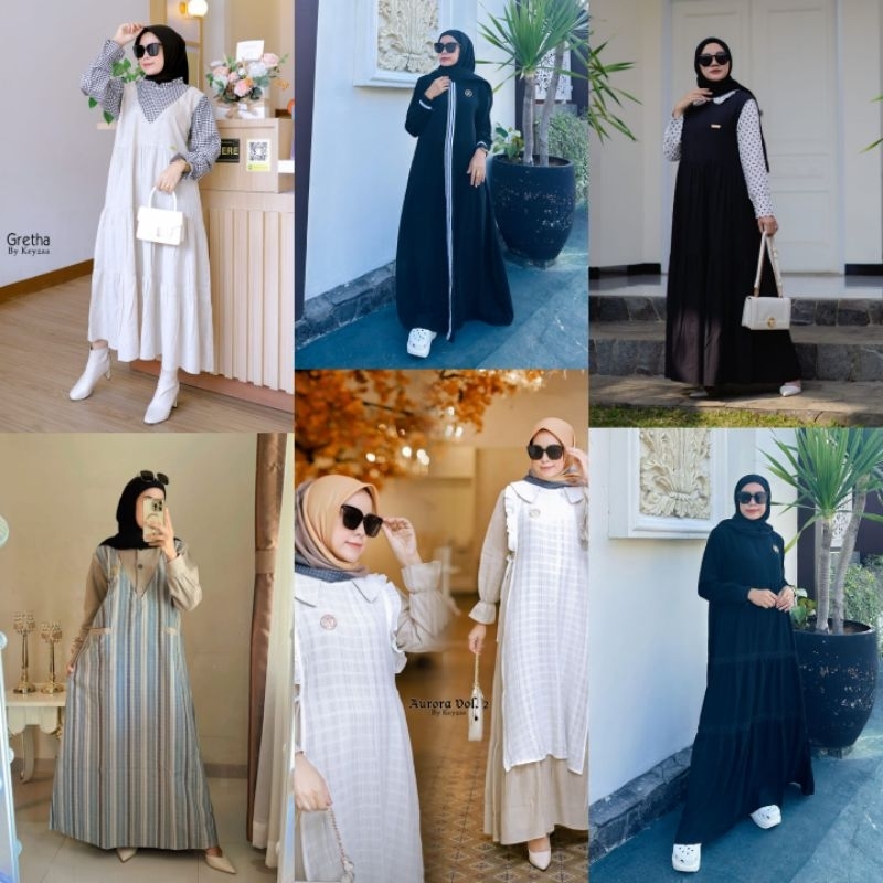 DRESS/GAMIS by KEYZAA