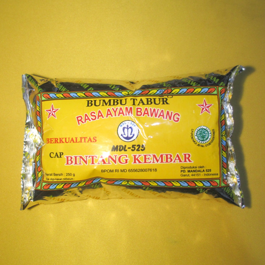 

BUMBU TABUR AYAM BAWANG CAP BINTANG KEMBAR 250 GRAM