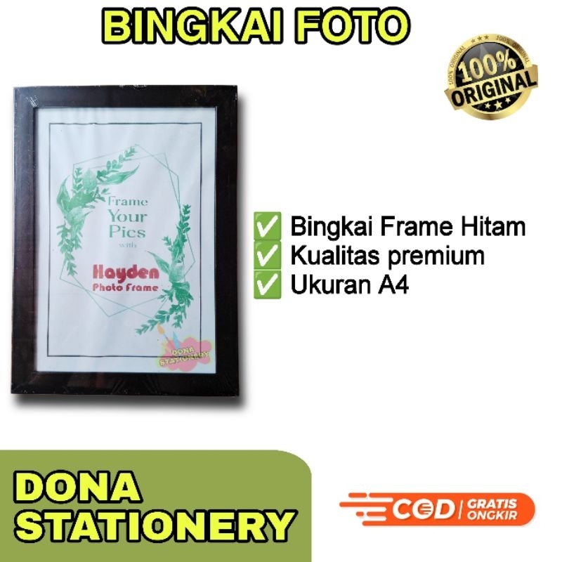 BINGKAI FOTO A4 Bingkai Minimalis Bingkai Foto Murah Figura A4 Frame A4