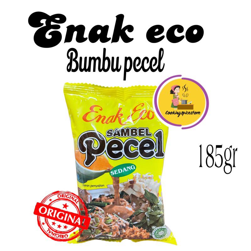 

Enak Eco Sambel Pecel / pedes / sedang 185gr