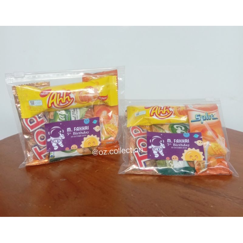 

Paket snack murah bingkisan ultah anak Murah