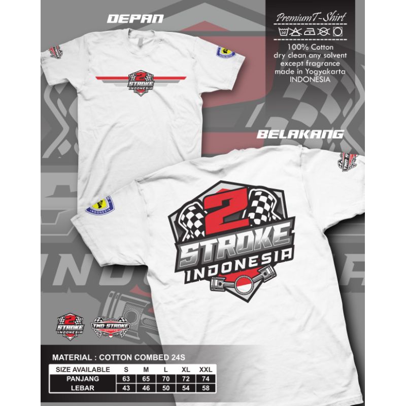 KAOS 2 STROKE INDONESIA