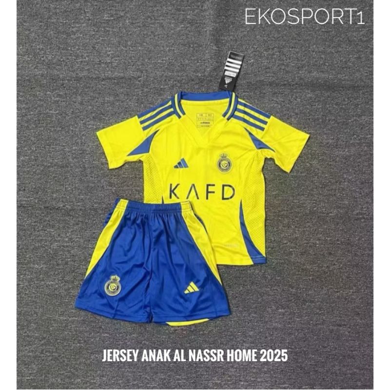 JERSEY BOLA ANAK AL NASSR HOME NEW 2025 GRADE ORI