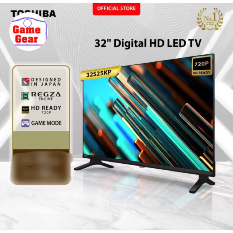 TV LED toshiba 32 inch HD DIGITAL